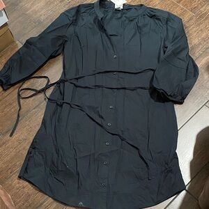 a new day Black Collared Dress